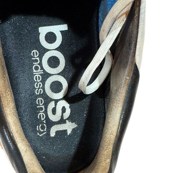 Adidas Tour360 Boost Golf Shoes Men’s Size 15 (Rare) White Leather - Spikes - Picture 7 of 12